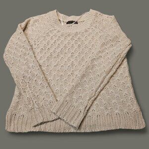 Cozy Cream Sweater sz 10